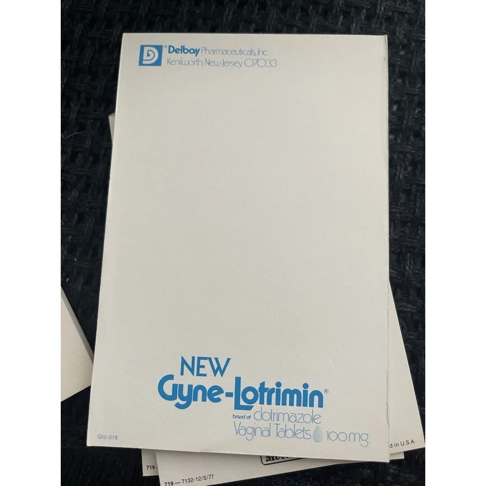 Lot Of 8 Pharmaceutical Drug Rep Note Pads Paper Swag Promos Advertising 70's/80